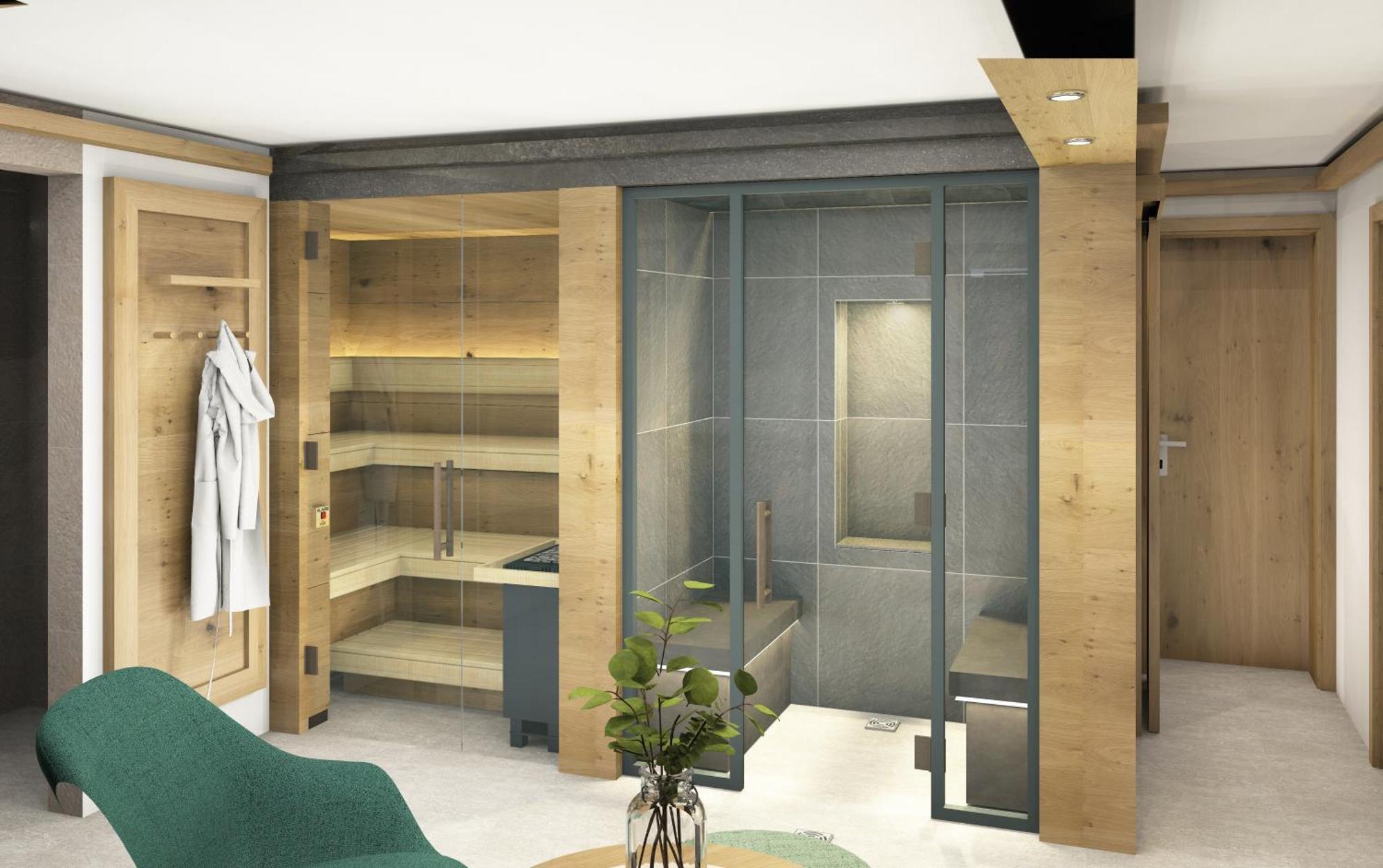 Hotel Alpenhof - New Sauna Area 배드호프가스타인 외부 사진