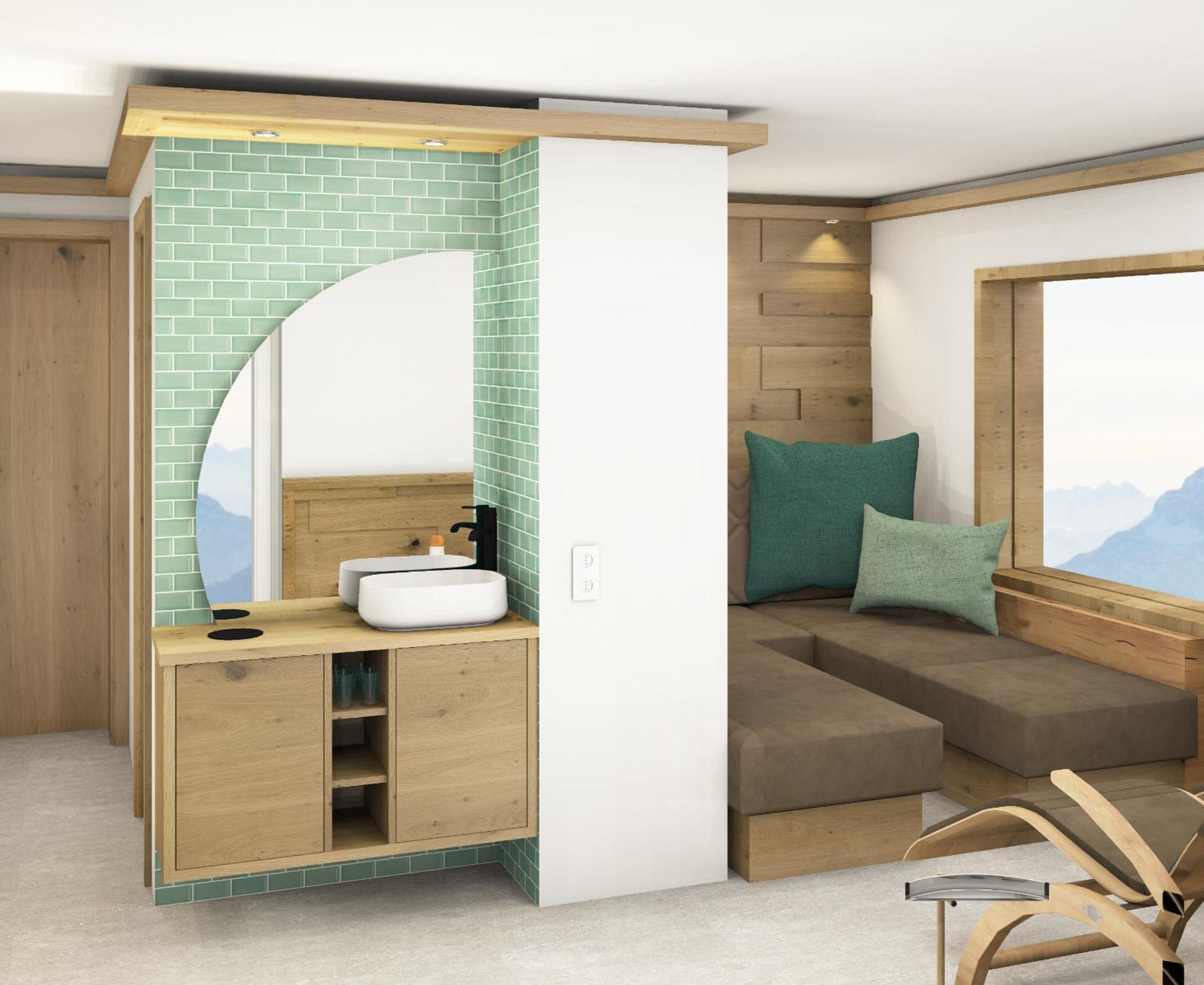 Hotel Alpenhof - New Sauna Area 배드호프가스타인 외부 사진