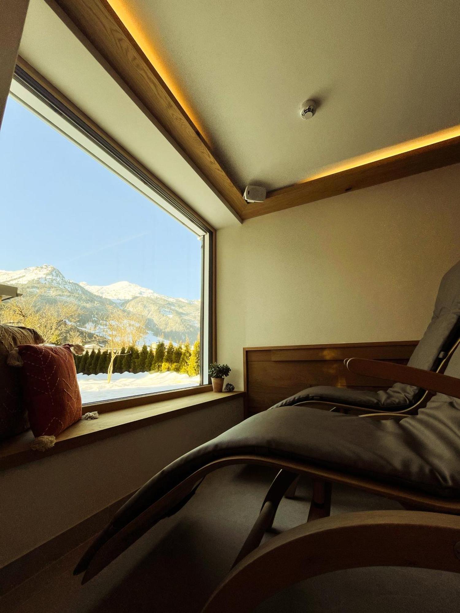 Hotel Alpenhof - New Sauna Area 배드호프가스타인 외부 사진